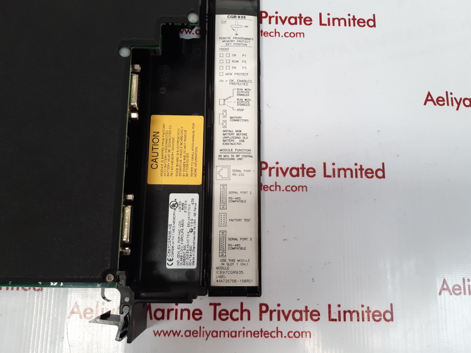 Ge fanuc ic697cgr935-hb central processor unit