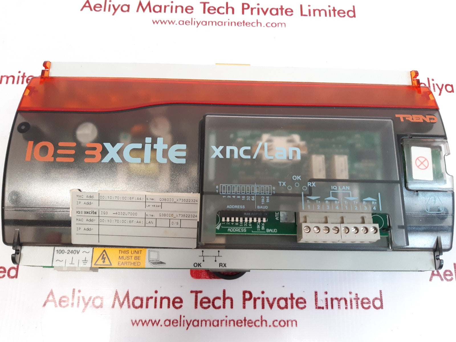 Trend iq3xcite/00/xnc/lan/bac/100-240 controller iq3-4032u7000