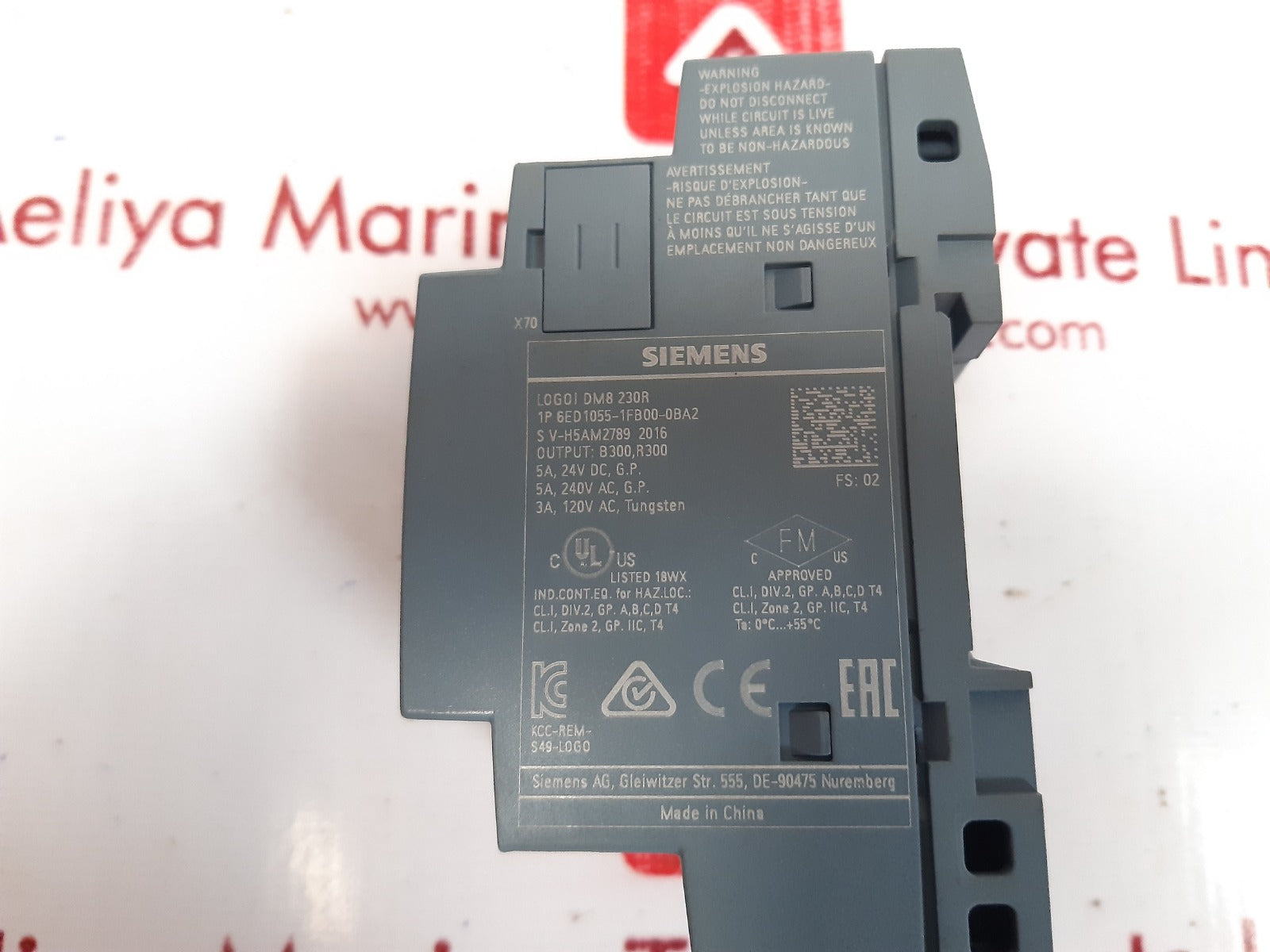 Siemens 6ed1 055-1fb00-0ba2 expansion module
