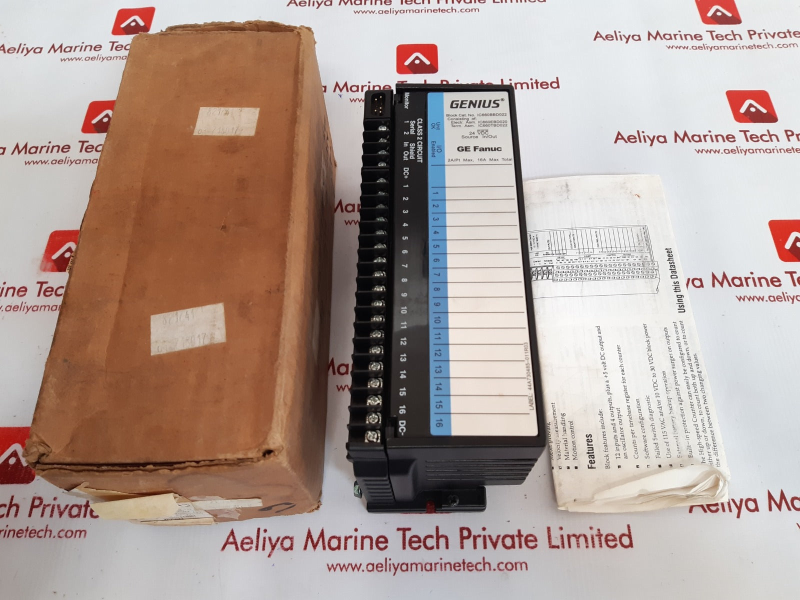 Ge ic660tbd120l terminal module