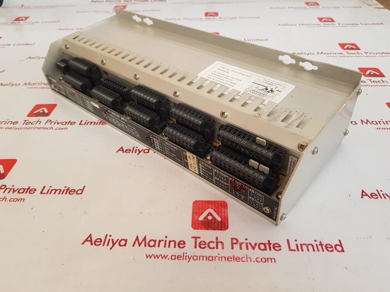 Kongsberg 8100148 rai-16 analog module rev. e2
