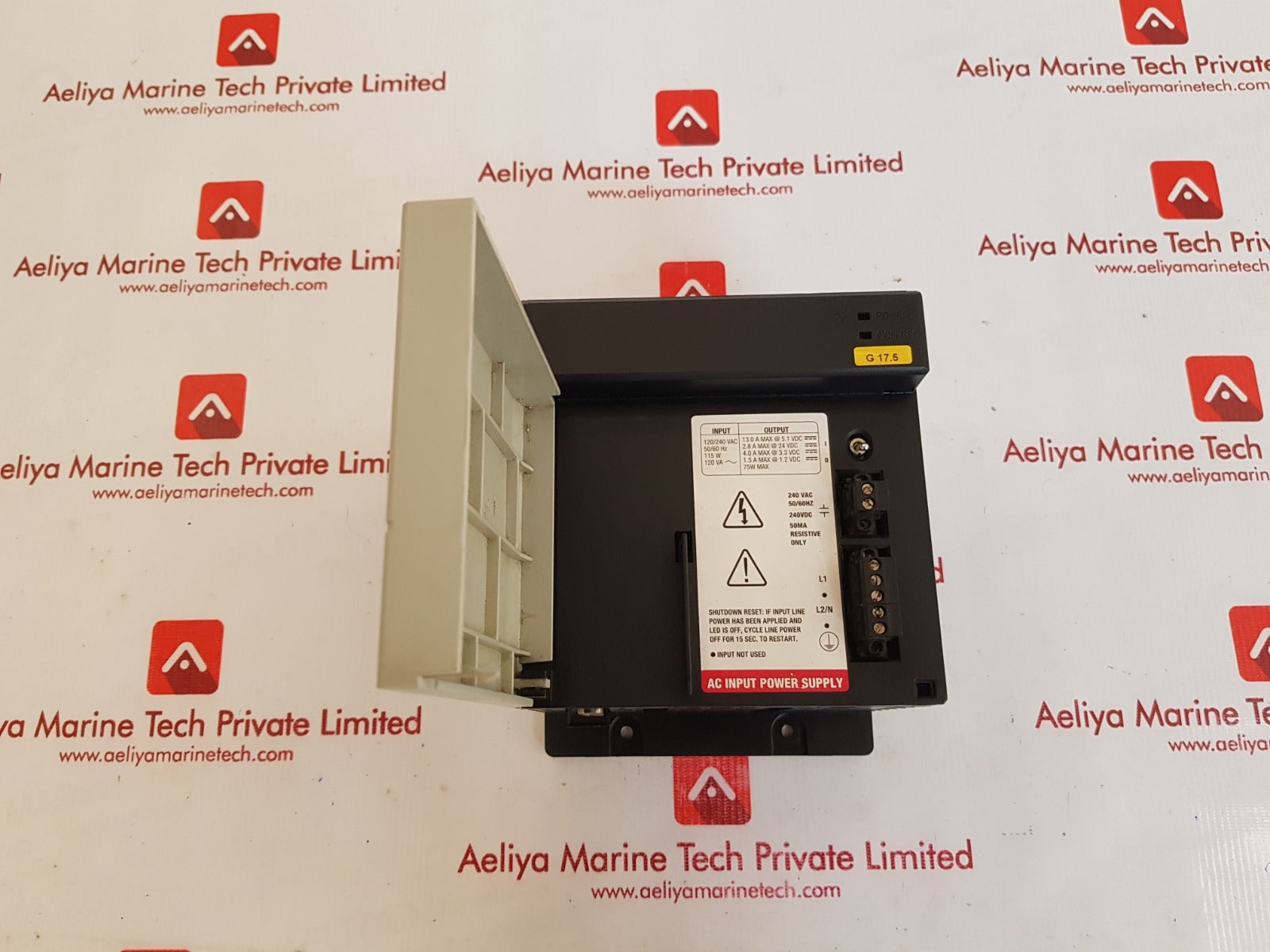 Allen bradley 1756-pa75r ser a power supply