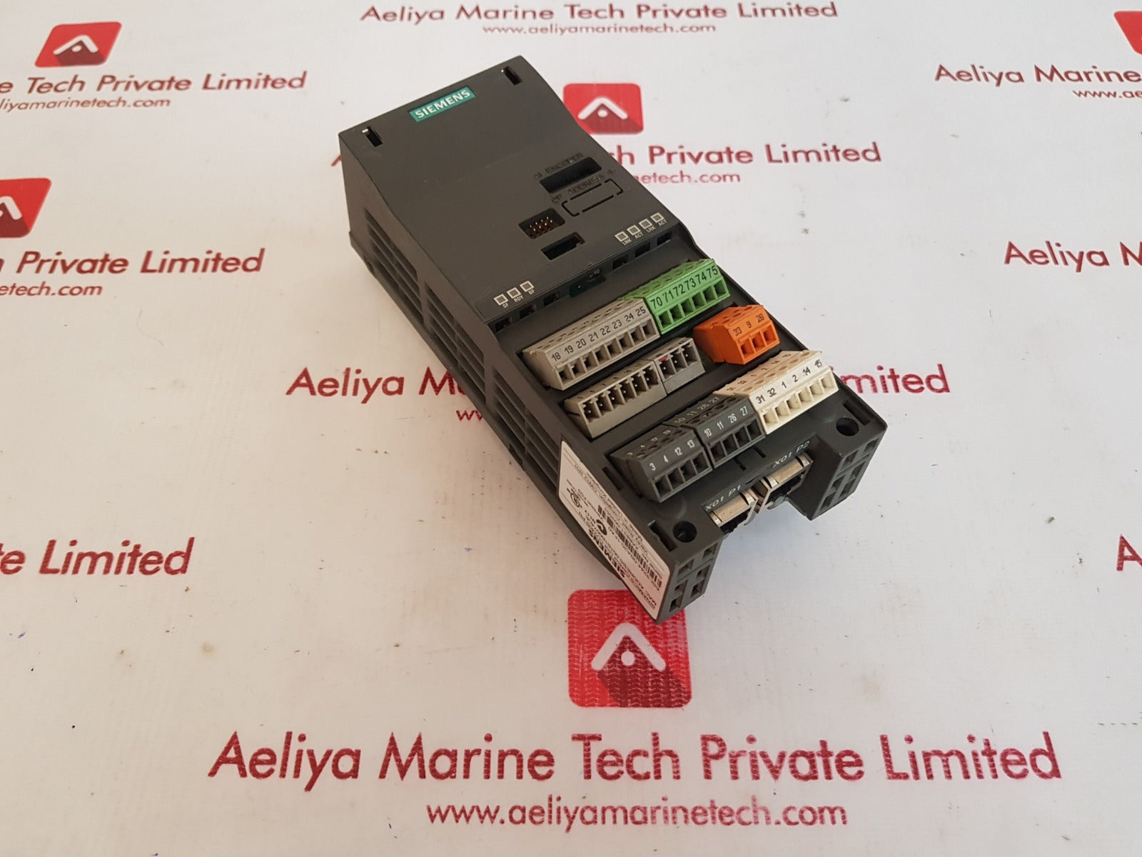 Siemens 6sl3244-0ba20-1fa0 sinamics control unit cu240s