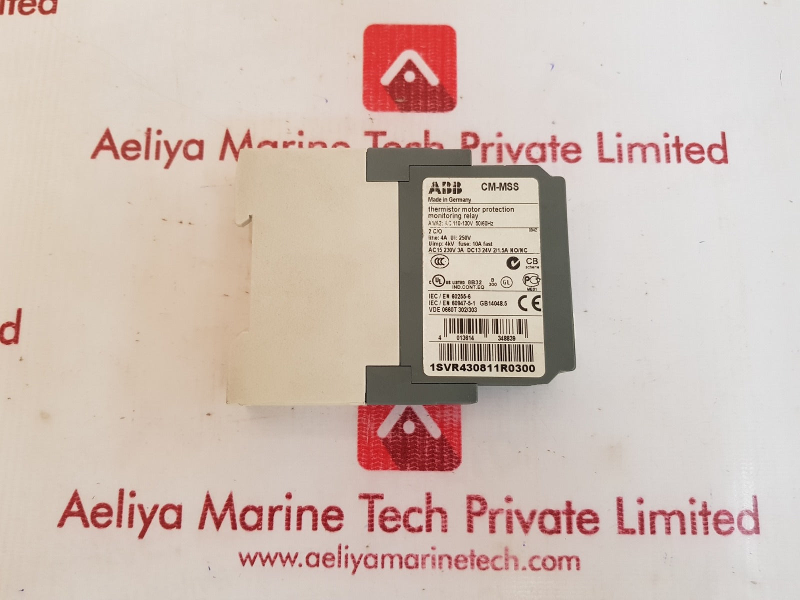 Abb cm-mss thermistor motor protection monitoring relay 1svr430811r0300
