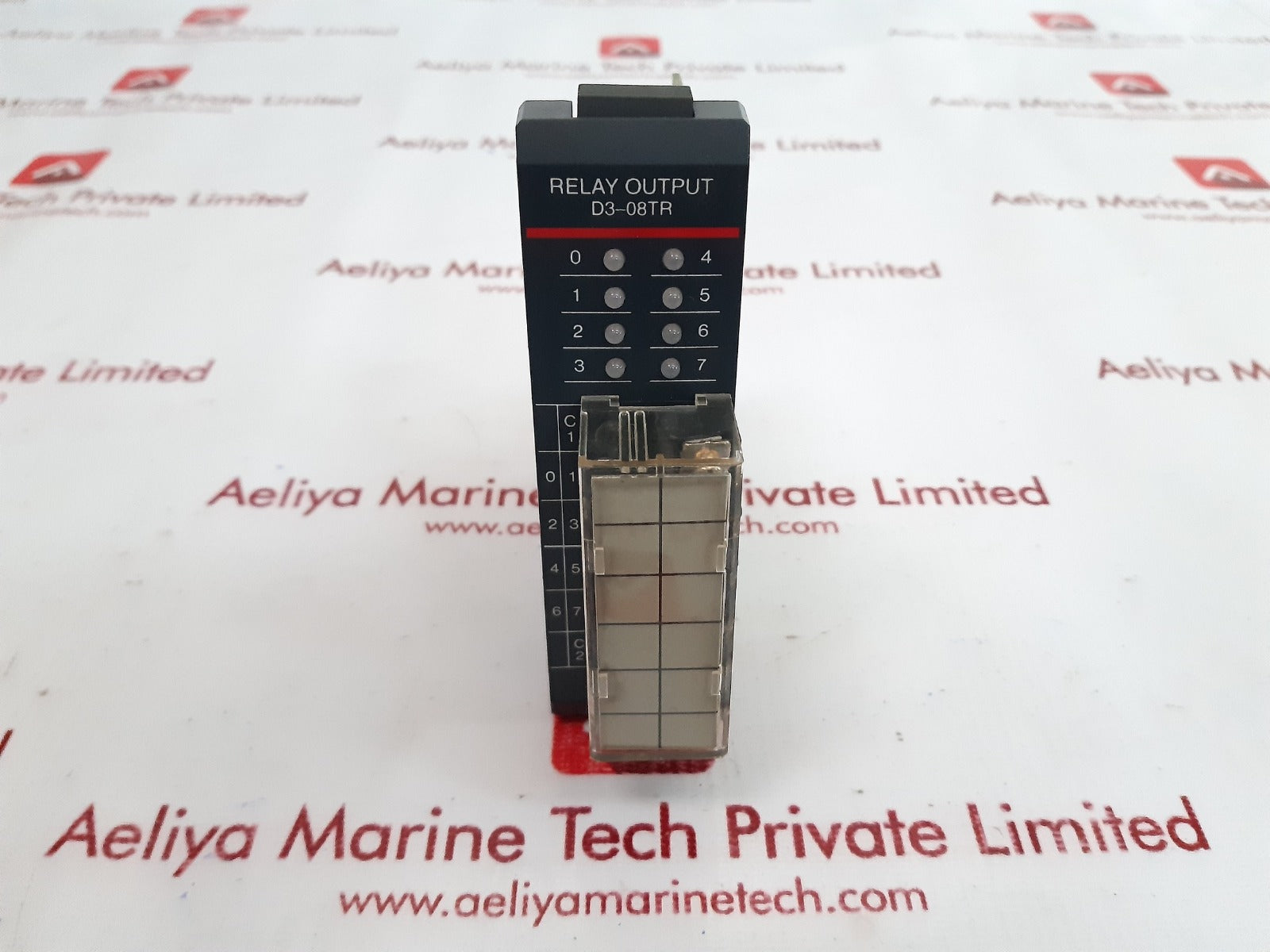 Plc direct d3-08tr relay output