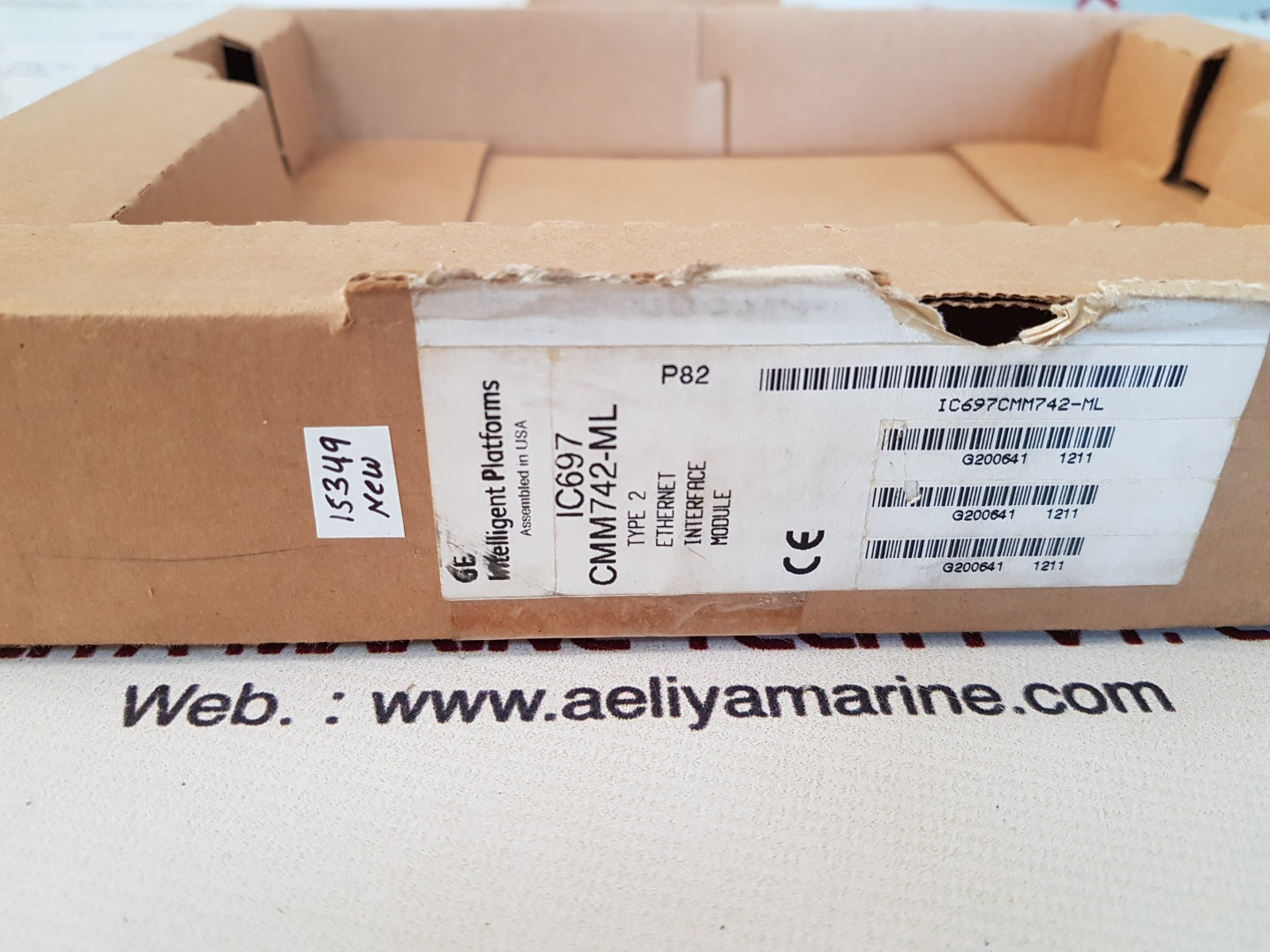 Ge ic697cmm742-ml type 2 ethernet interface module