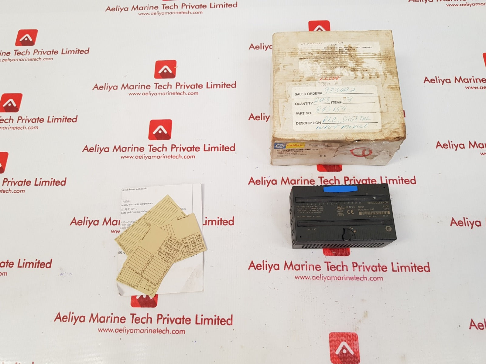 Ge fanuc ic200mdl640h plc module 843159
