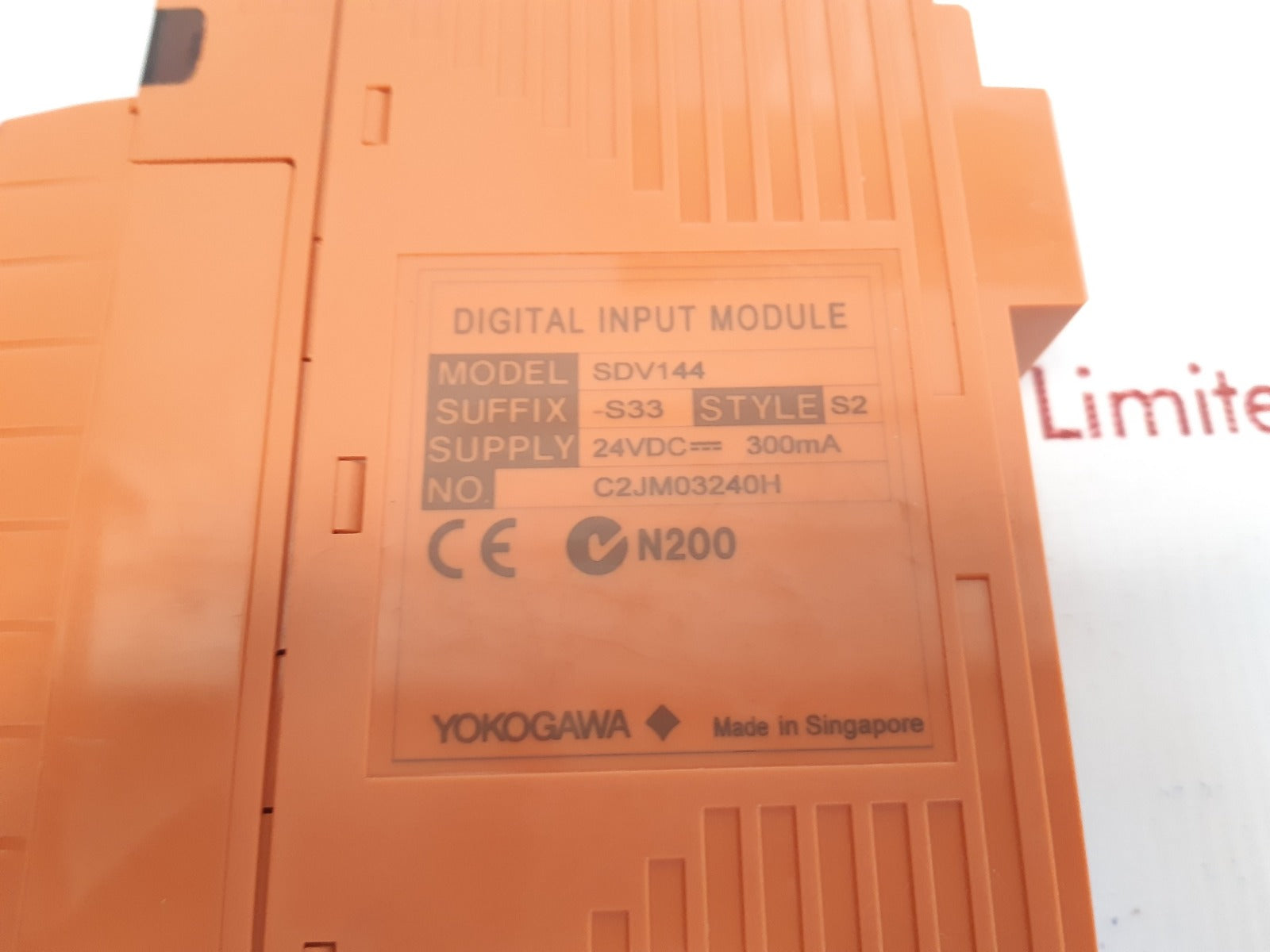 Yokogawa sdv144-s33-s2 digital input module