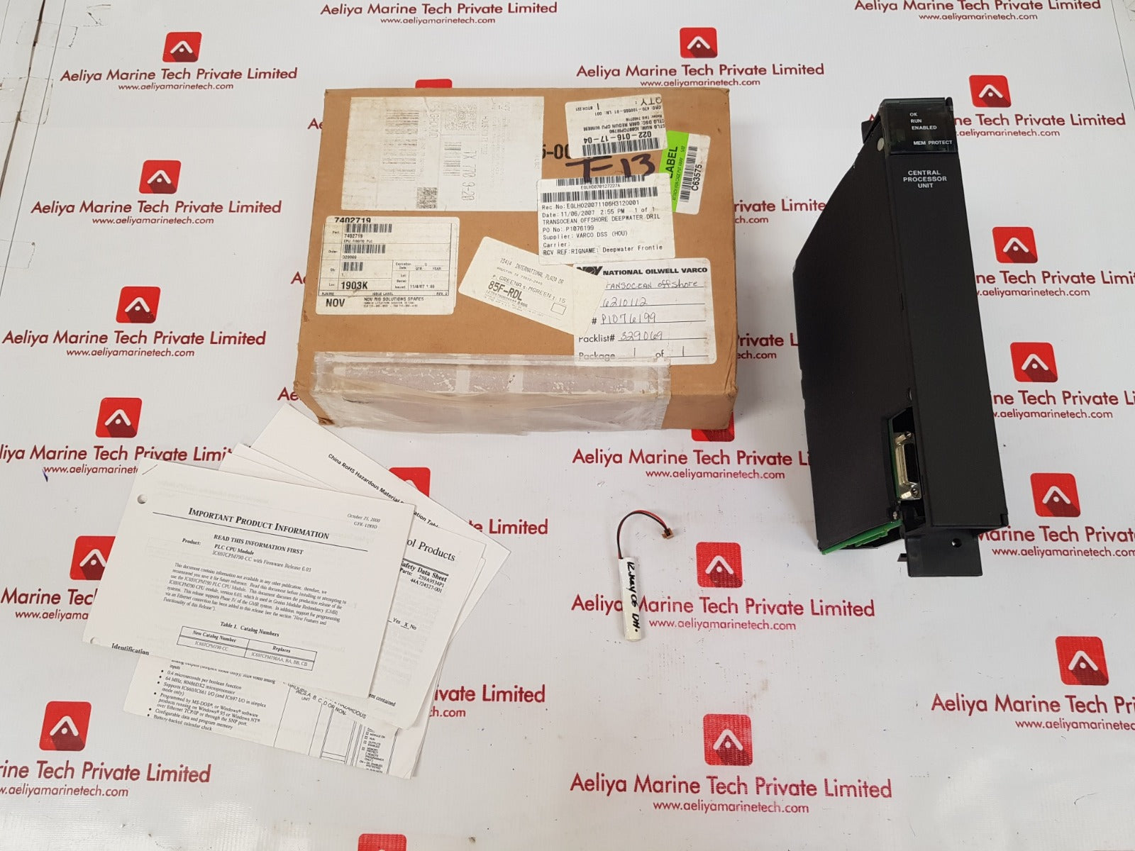 Ge fanuc ic697cpm790-dc central processor unit
