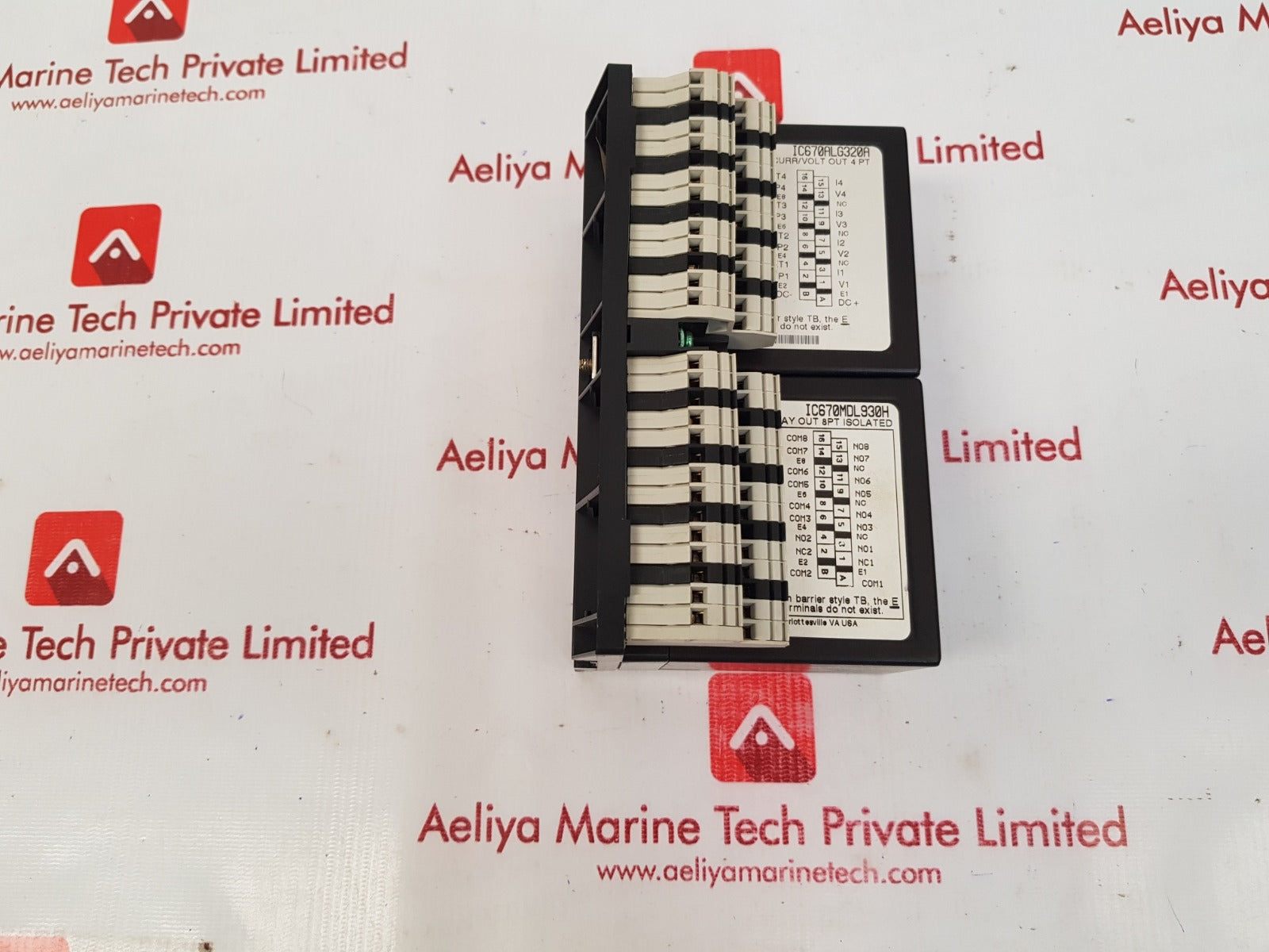Ge fanuc Ic670alg320a/ic670mdl930h input module with ic670chs002e i/o base