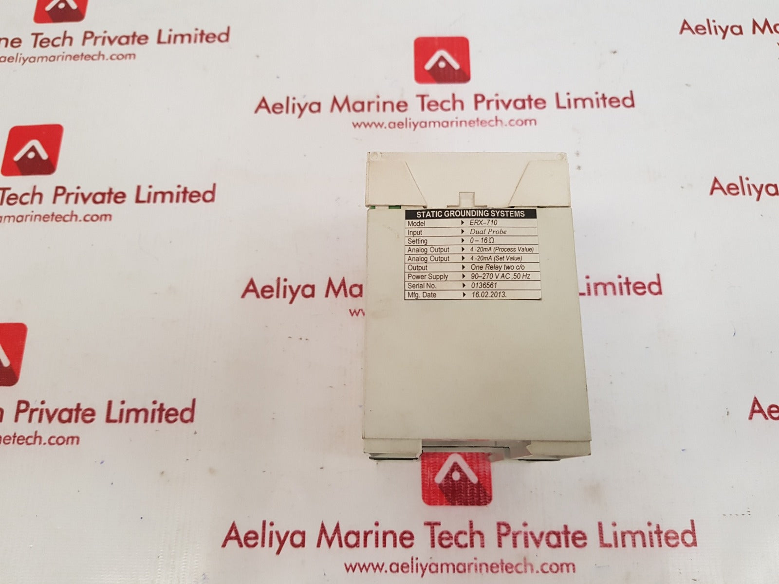 Honeywell erx-710-5-2b-d...rtr static grounding system 80 to 270 vac 50/60hz