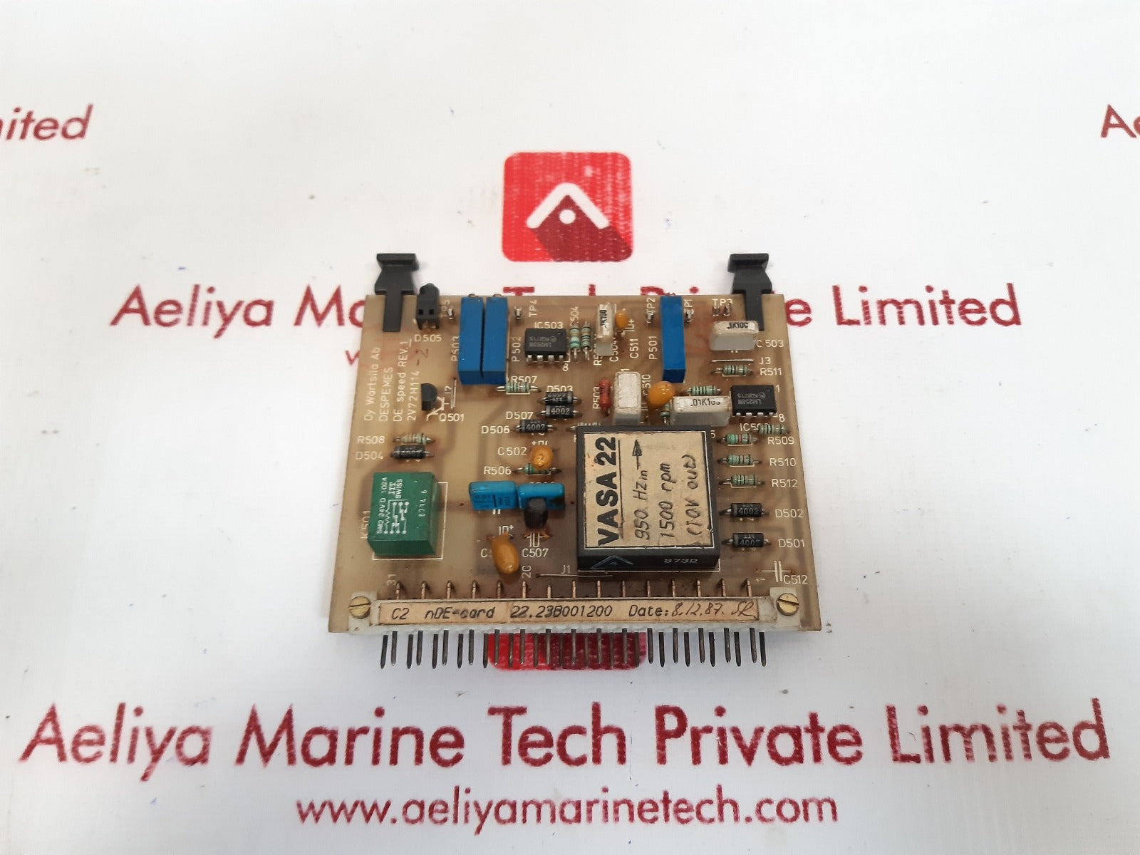 Wartsila c2 nde-card 22.23b001200 pcb card 2v72h114-z