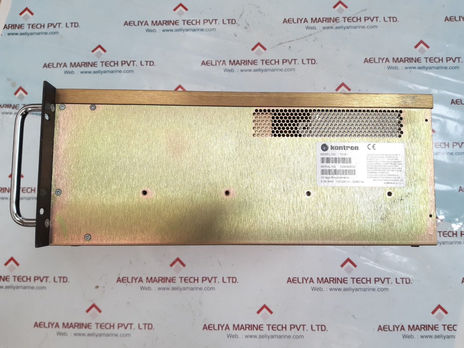 Kontron 7315-i industrial computer 3136518-13 rev. a1 100-240v 50/60hz