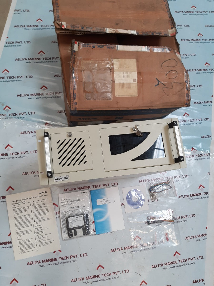 Mitac mch-206 19" industrial rack - mount chassis series