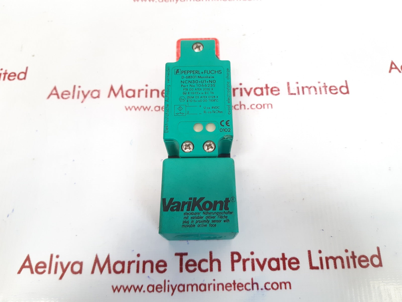 Pepperl + fuchs ncn30+u1+no sensor switch 106623s