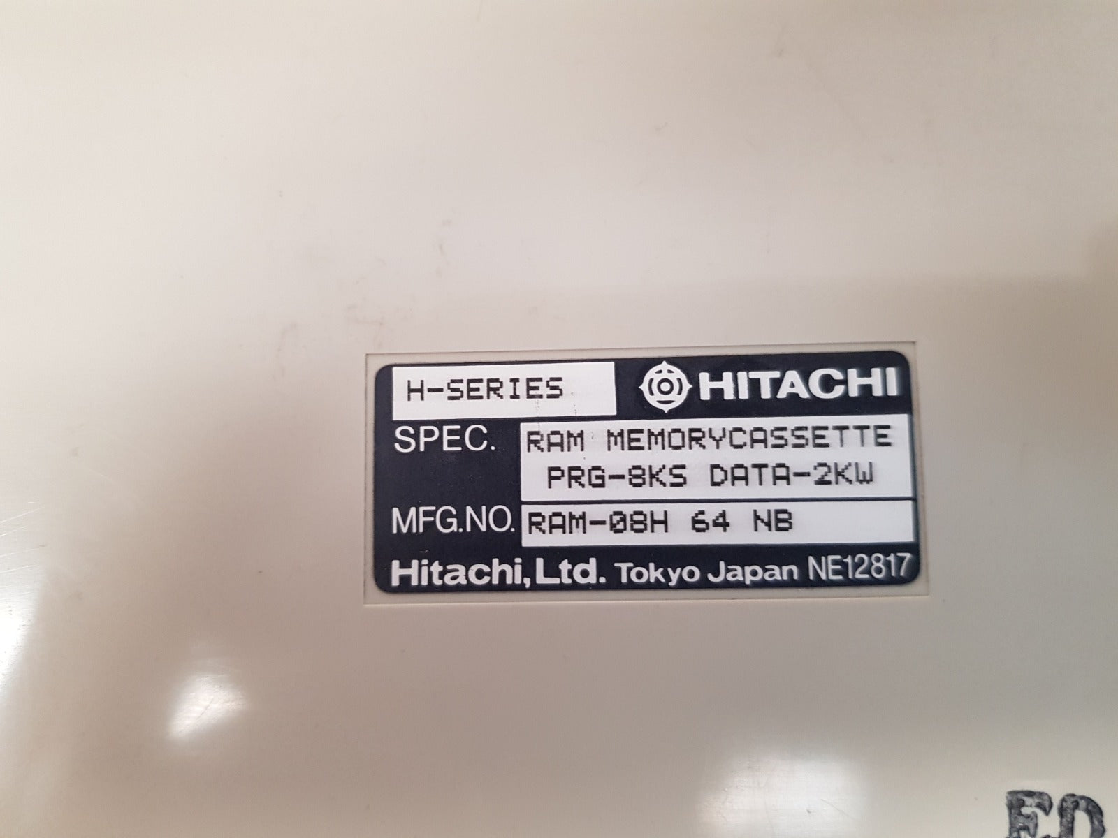 Hitachi ram-08h memory cassette speicherkassette