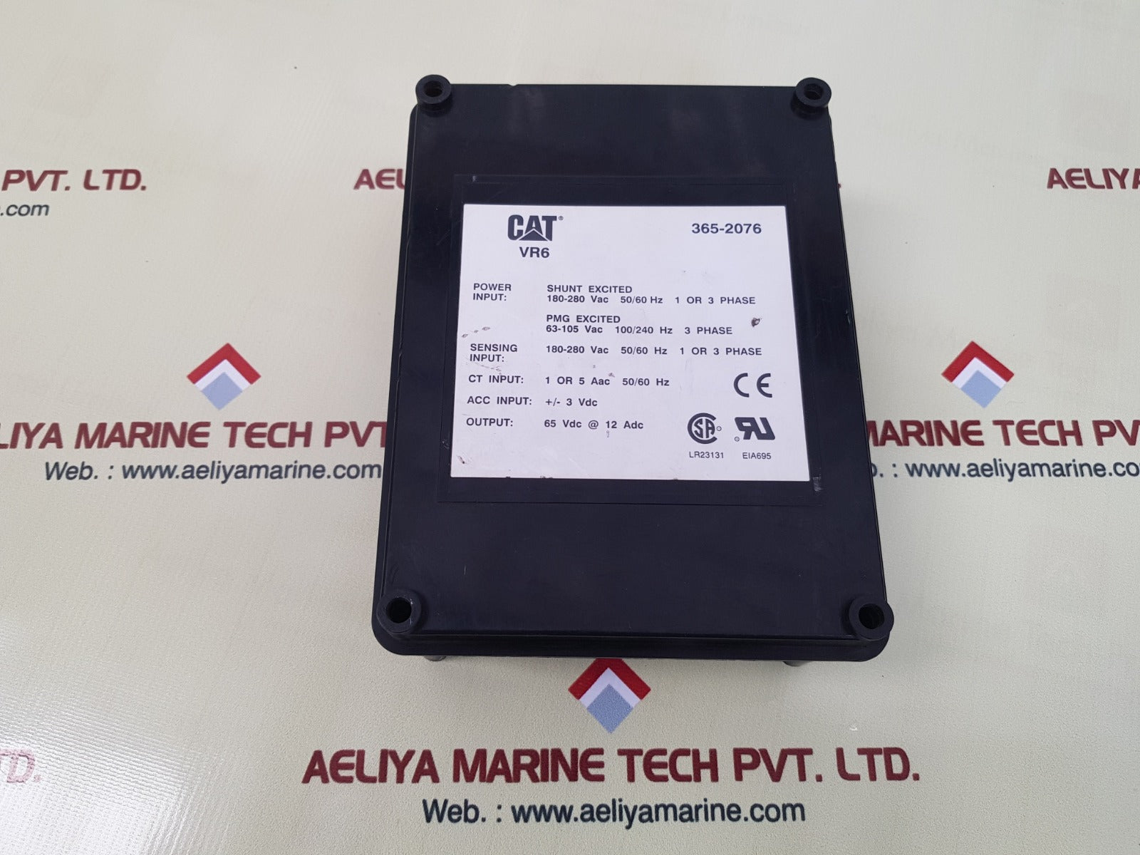 Cat vr6 365-2076 voltage regulator used