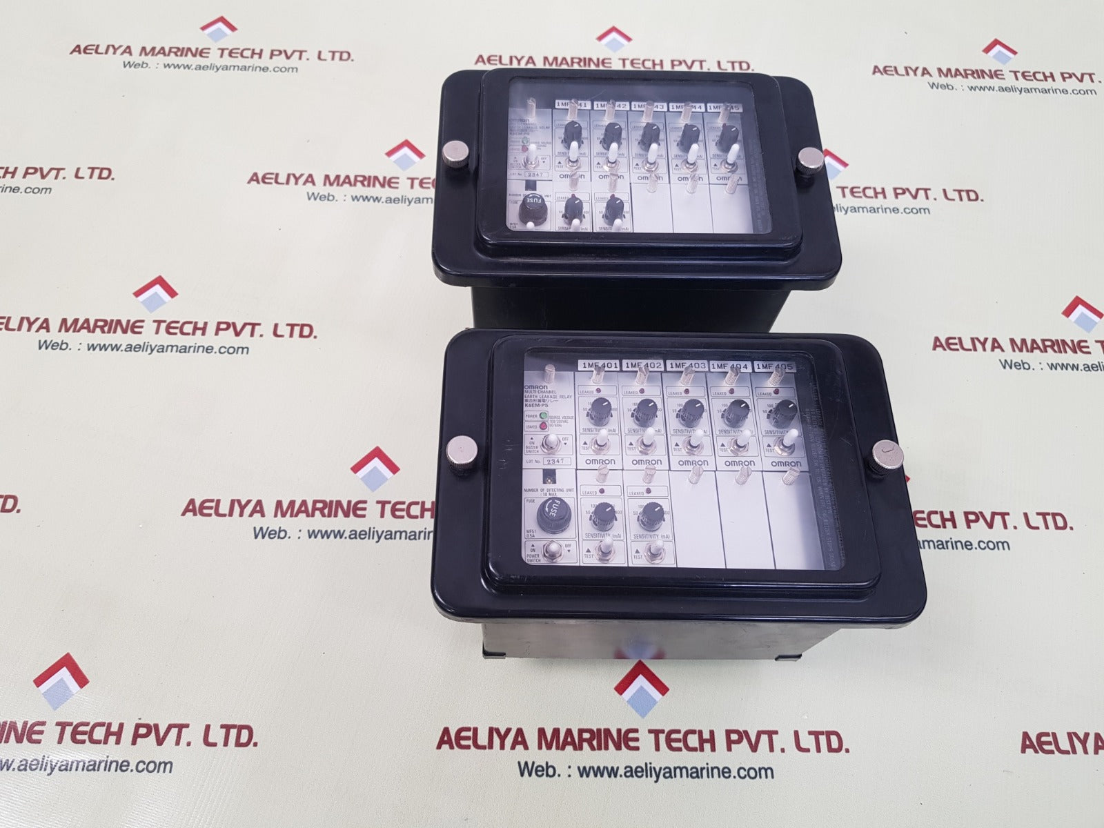 Omron k6em-ps multi-channel earth leakage relay 100/ 200 vac