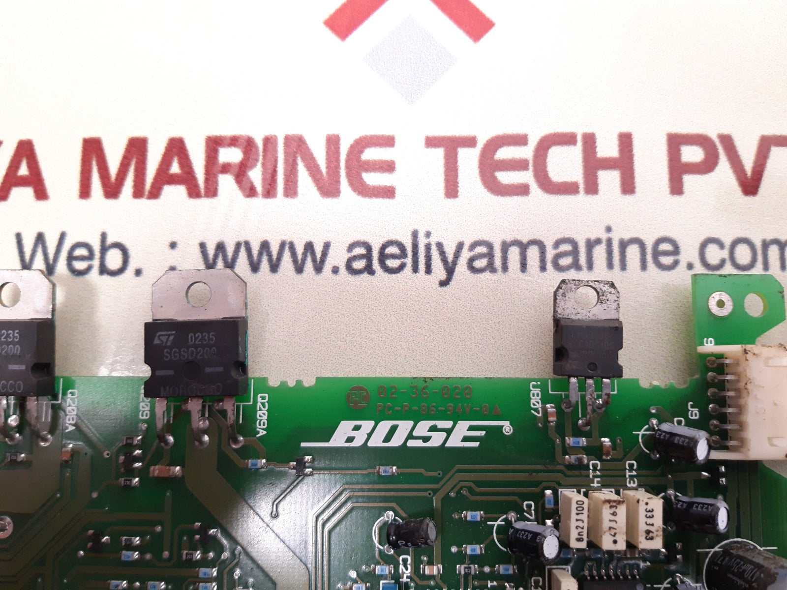 Bose pc-p-86-94v-0 pcb card 02-36-020