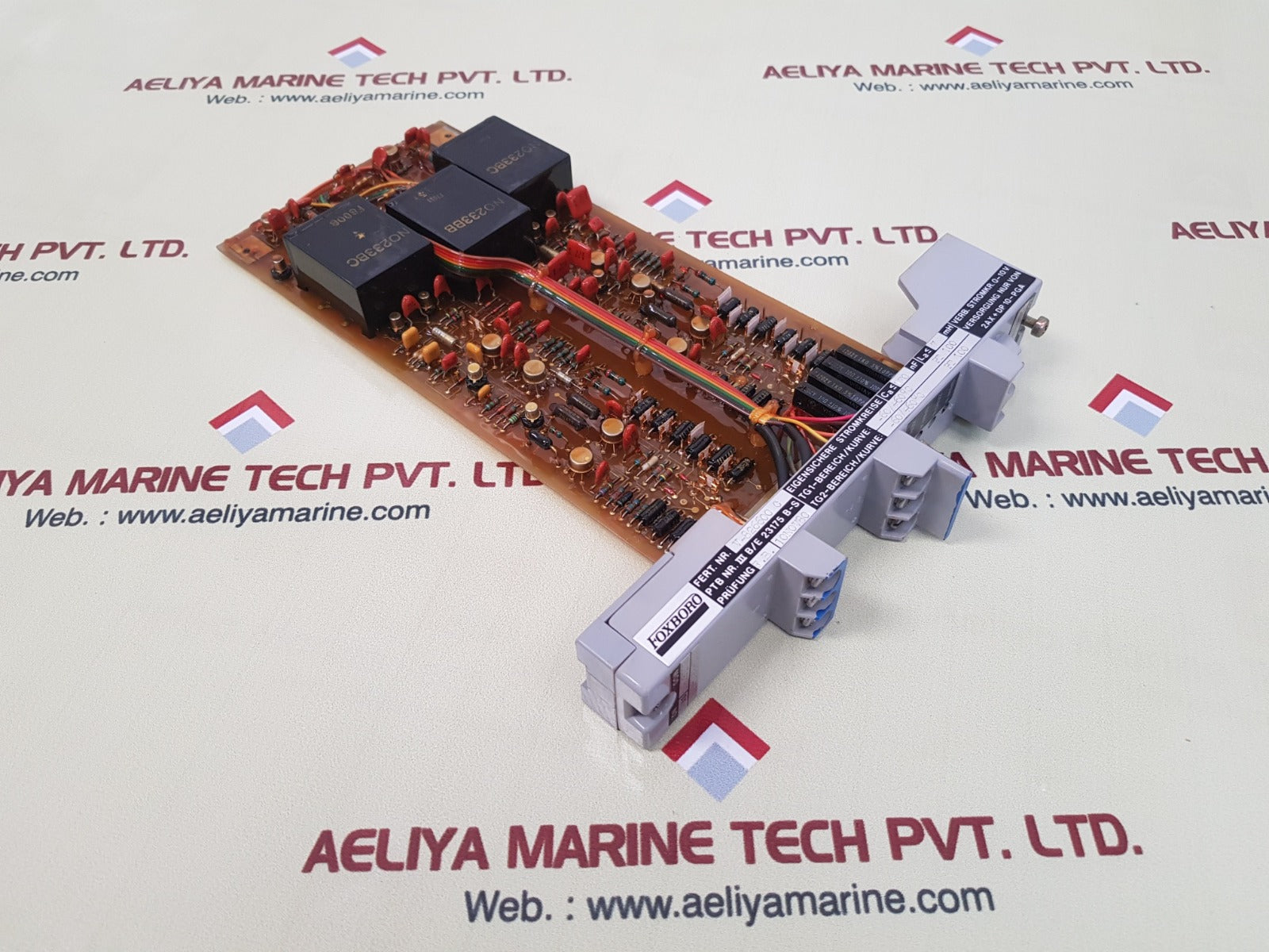 Foxboro 2ax+dp10-pga power distribution module