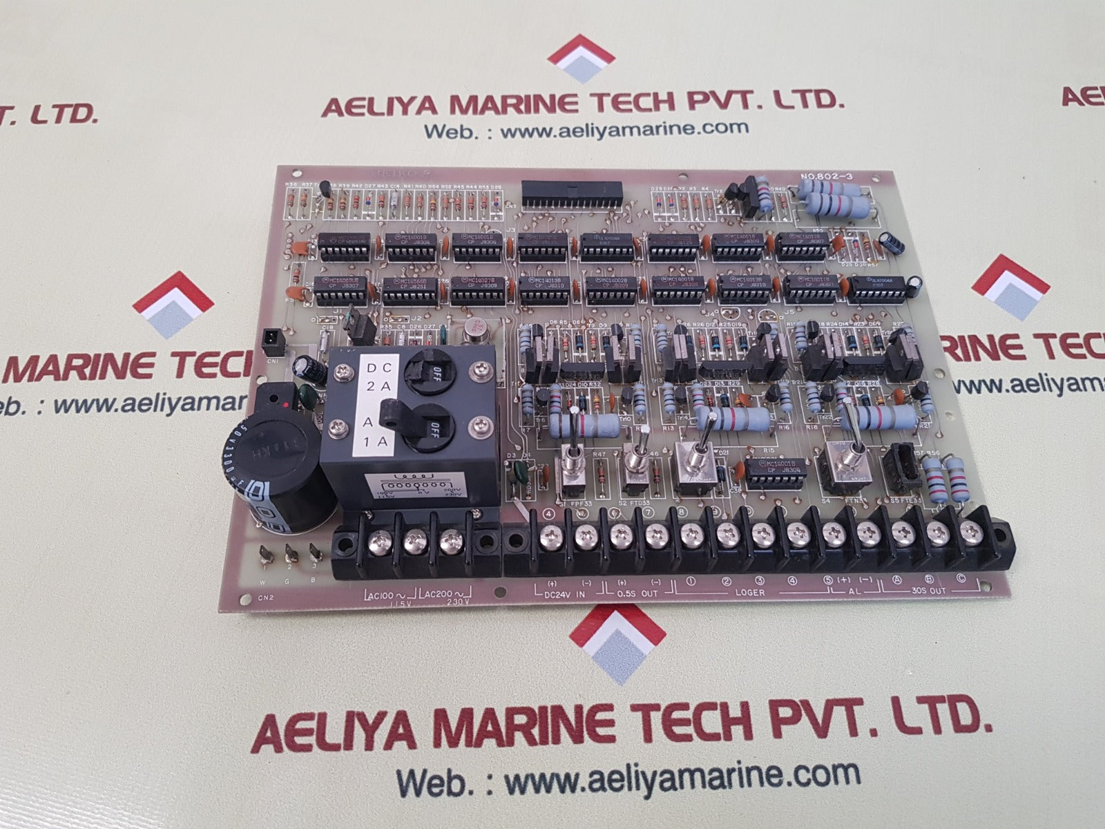 Seiko 802-3 pcb card