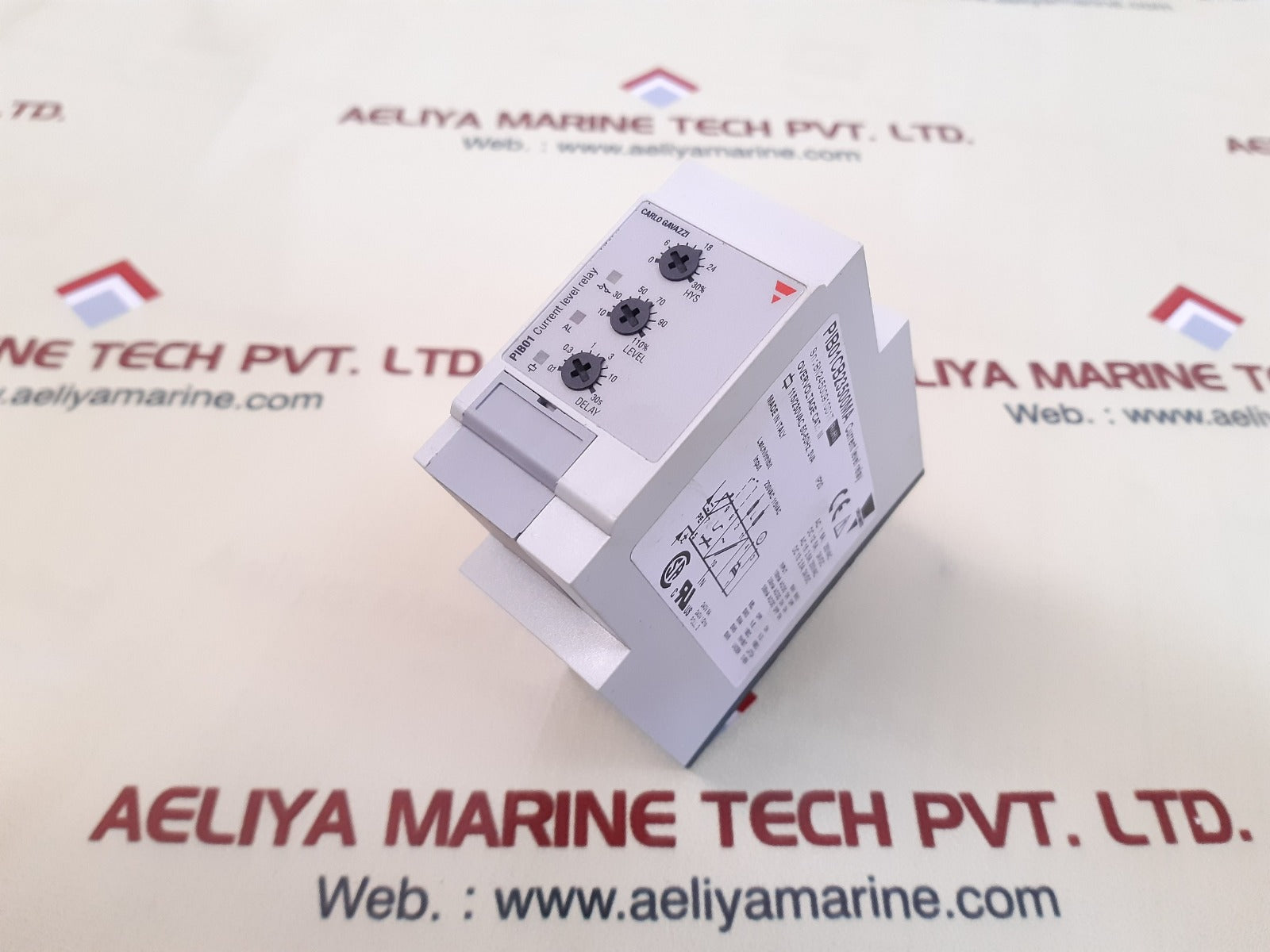 Carlo gavzzi pib01cb23500ma current level relay