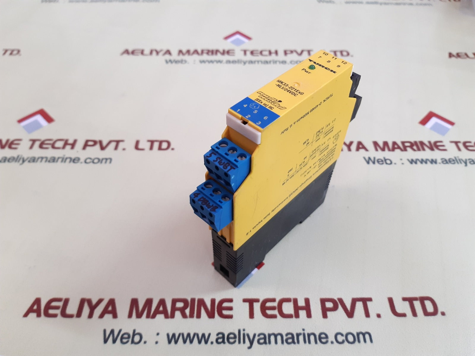 Turck mk33-221ex0-hli/24vdc loop isolator Used
