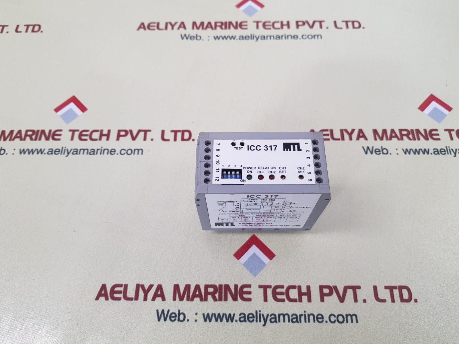 Mtl icc 317-t2-lfd trip amplifier Used
