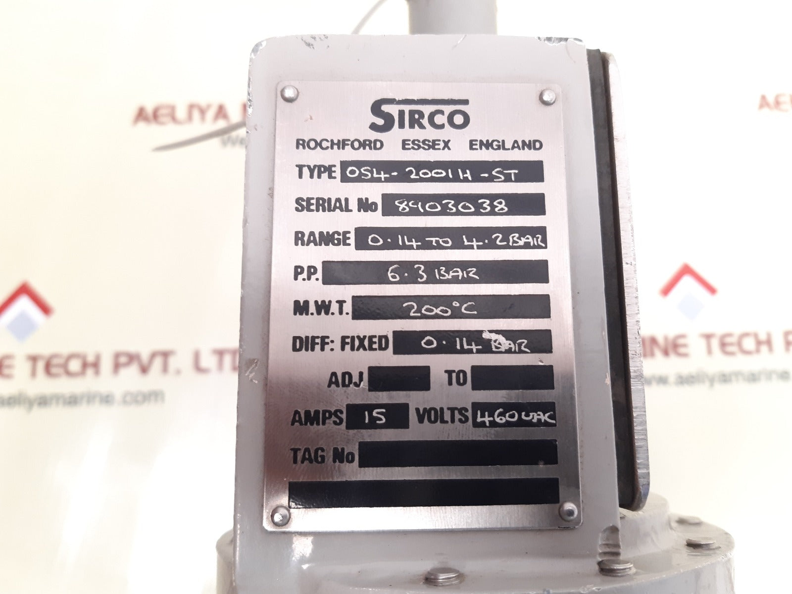 Sirco series 2000 control switches