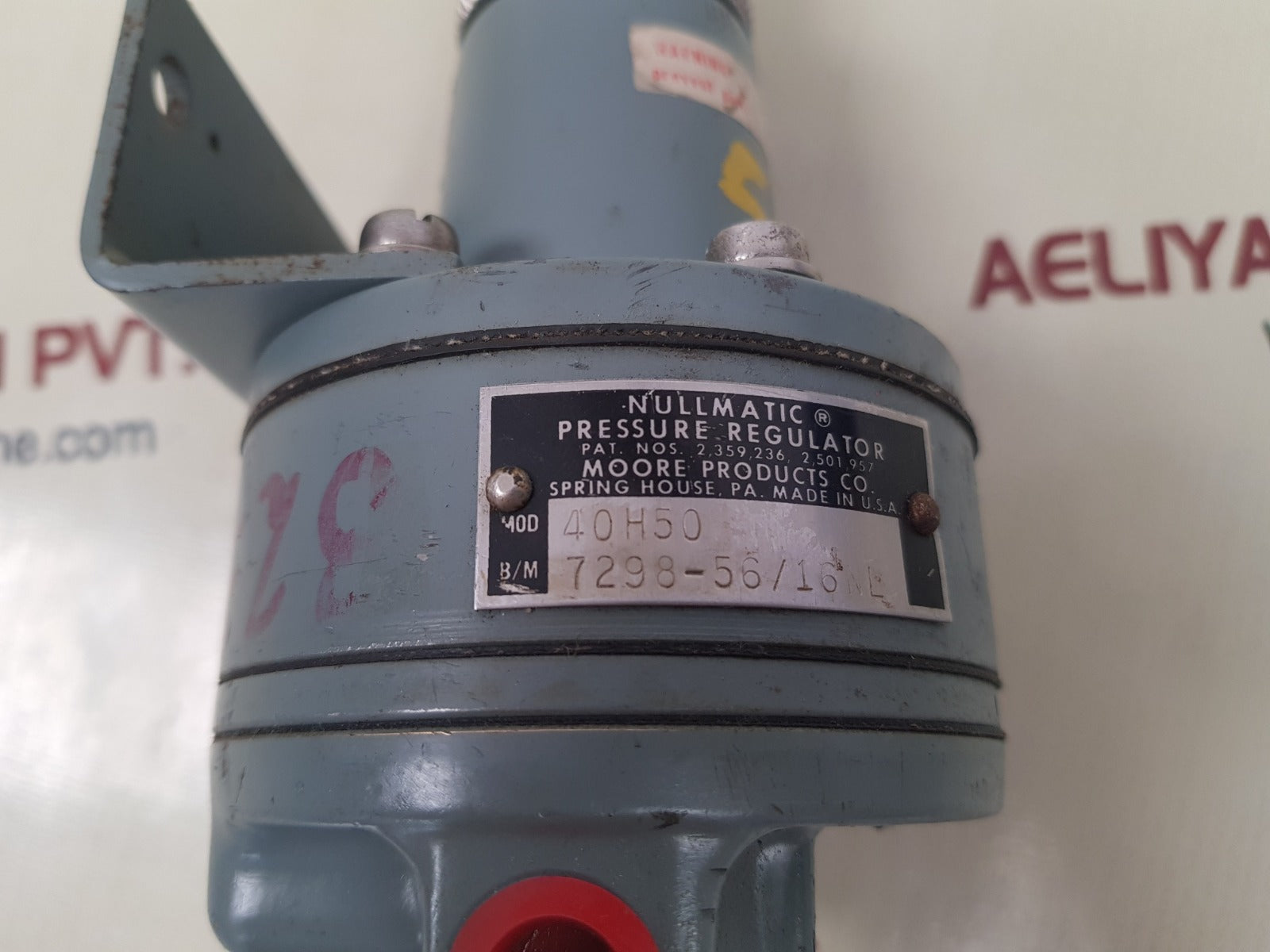 Moore nullmatic 40h50 pressure regulator 7289-56/16 nl