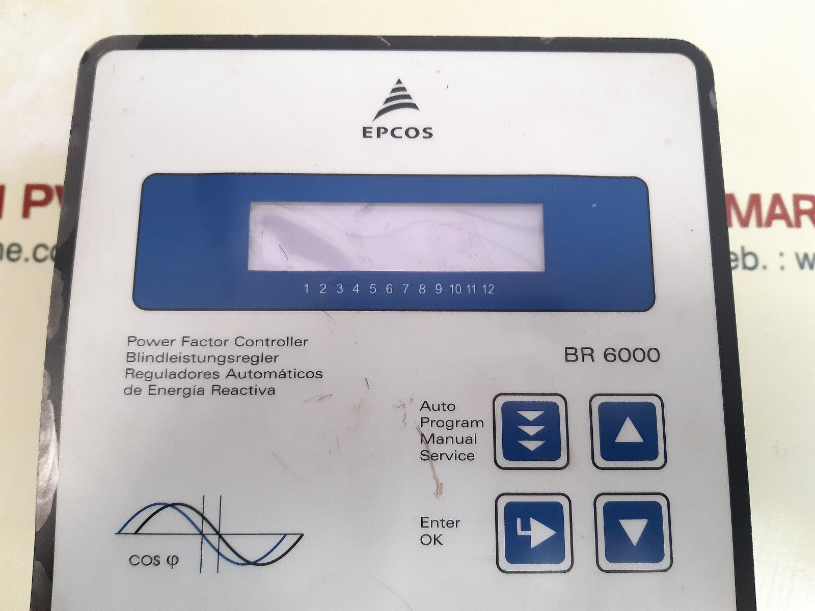 Epcos br6000-r06 power factor controller b44066-r6006-e230