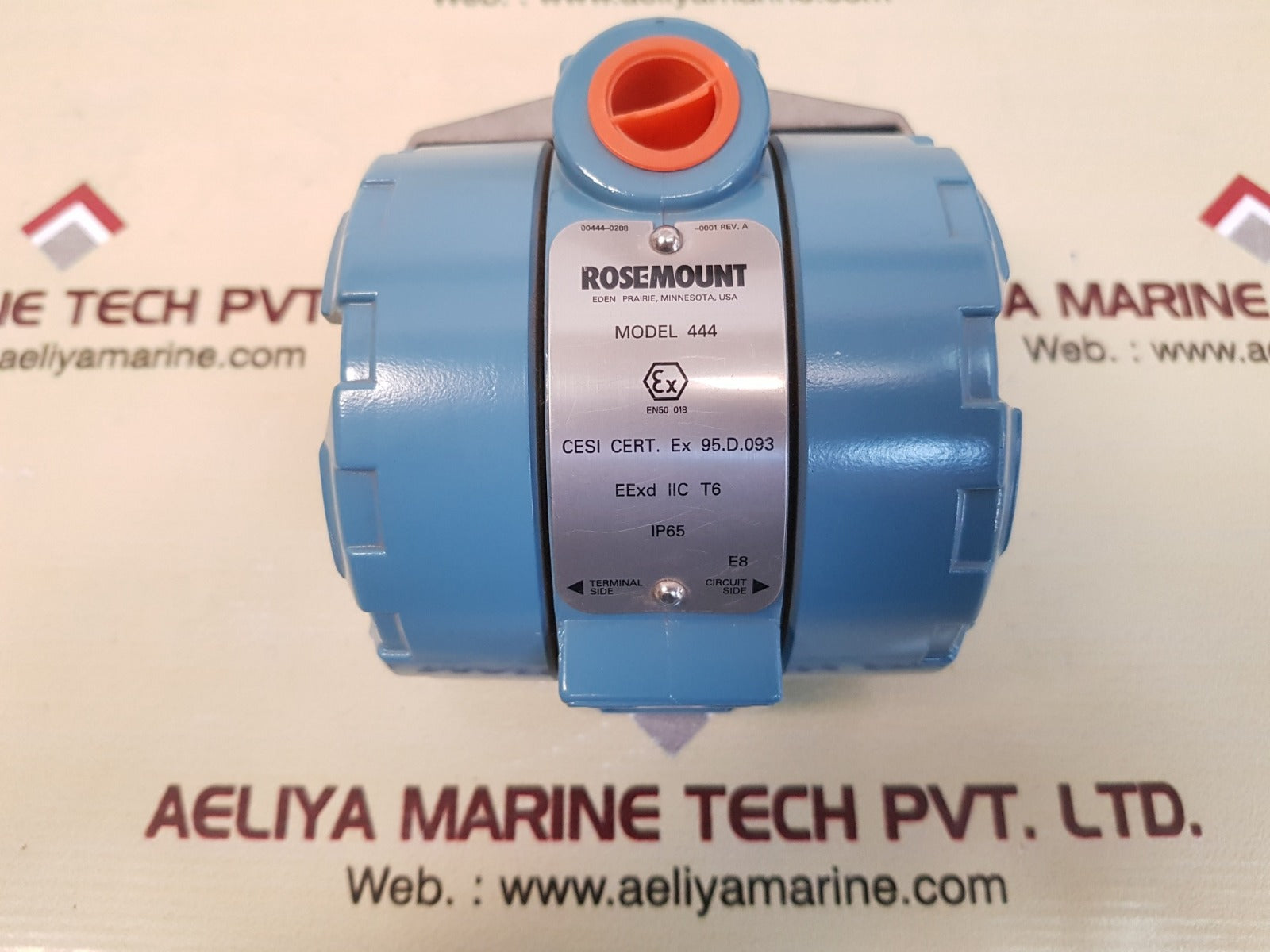 Rosemount 444rl3u1a2e8 alphaline temperature transmitter