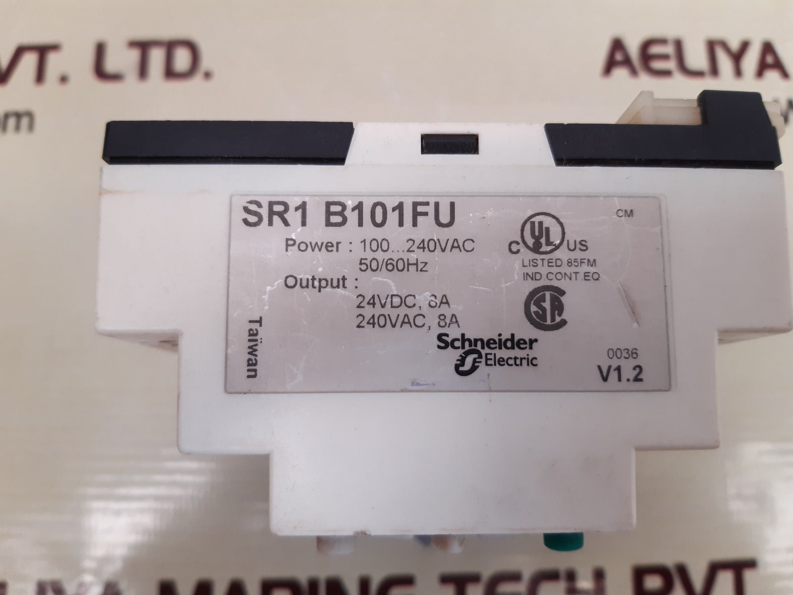 Telemecanique sr1 b101fu relay