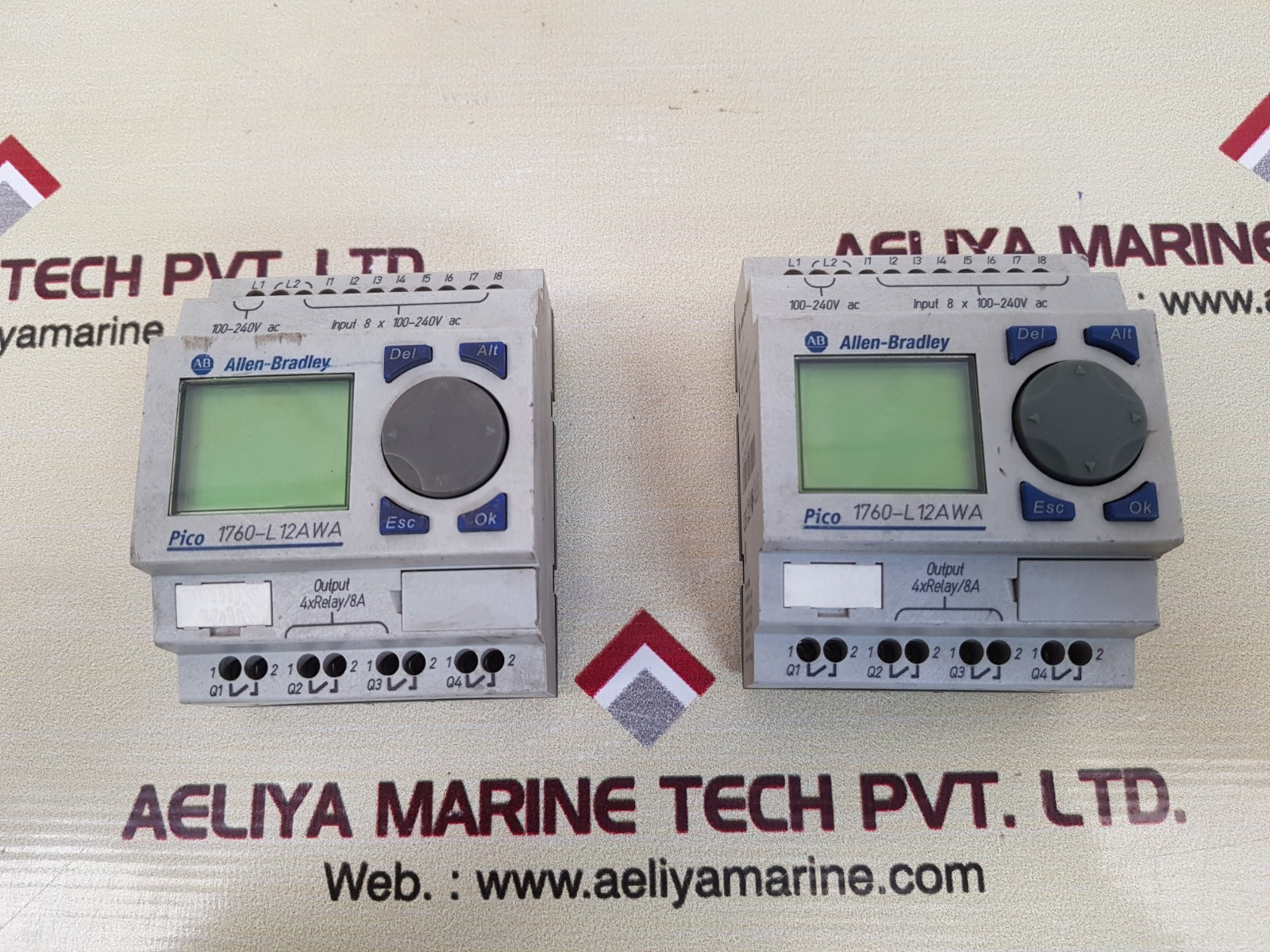 Allen-bradley 1760-l12awa pico programming controller ser b