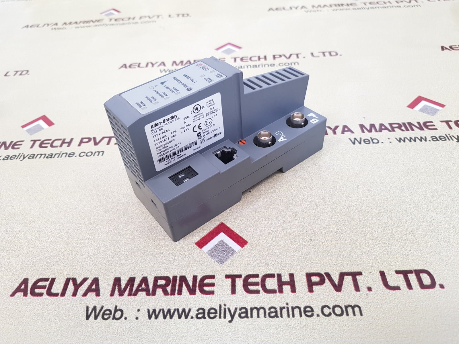 Allen-bradley 1734-acnr point i/o adapter ser a