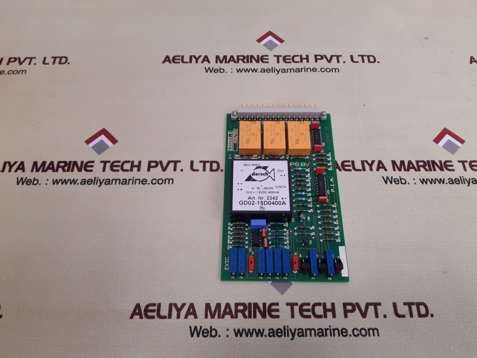 Lips bv 8100200.1a pcb card