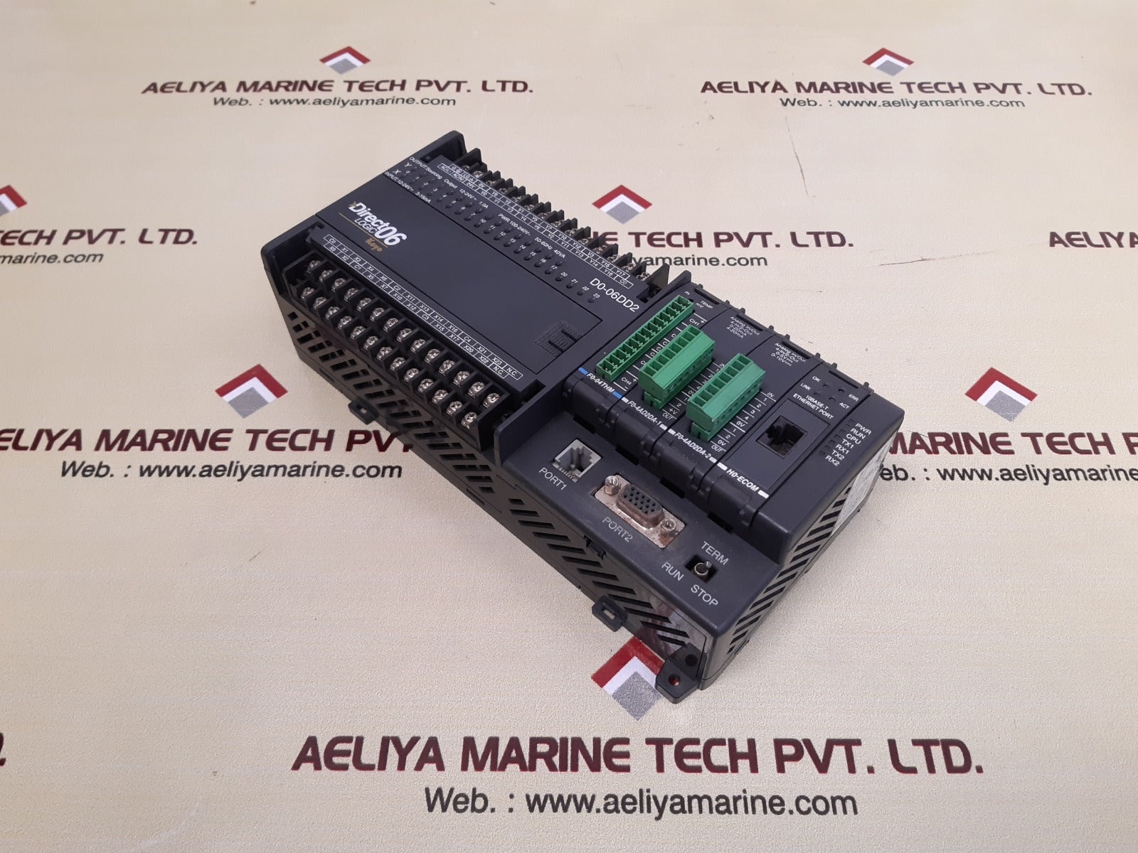 Automation direct ogic d0-06dd2 logic 06 plc module