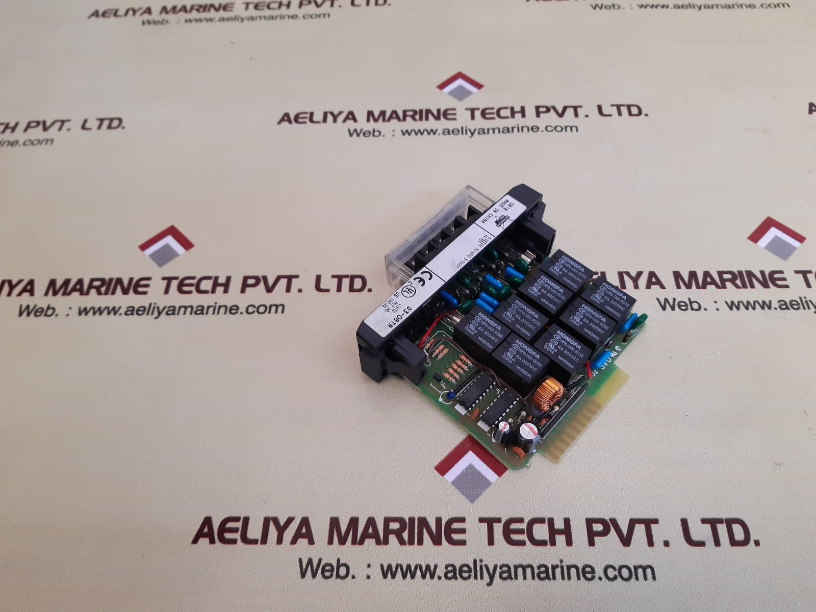 Automation direct d3-08tr relay output module 5-265vac 50/60hz