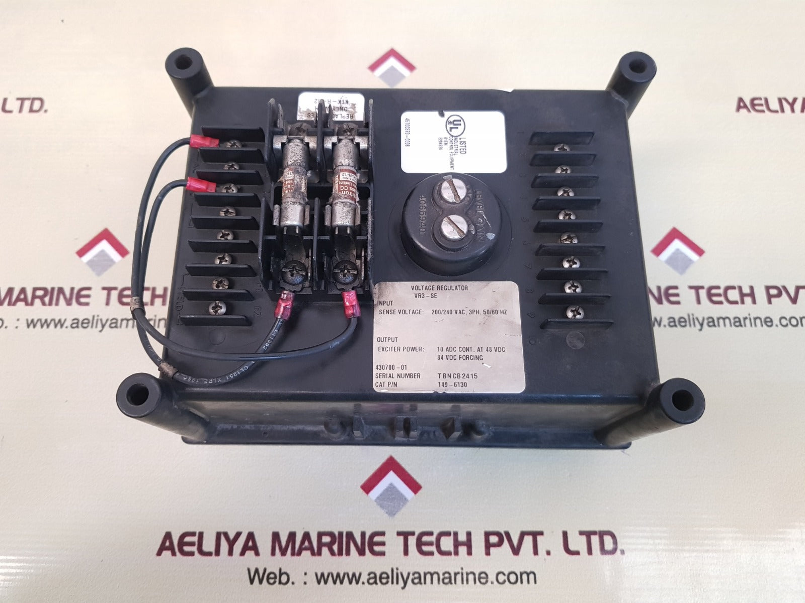 Vr3-se voltage regulator 149-6130