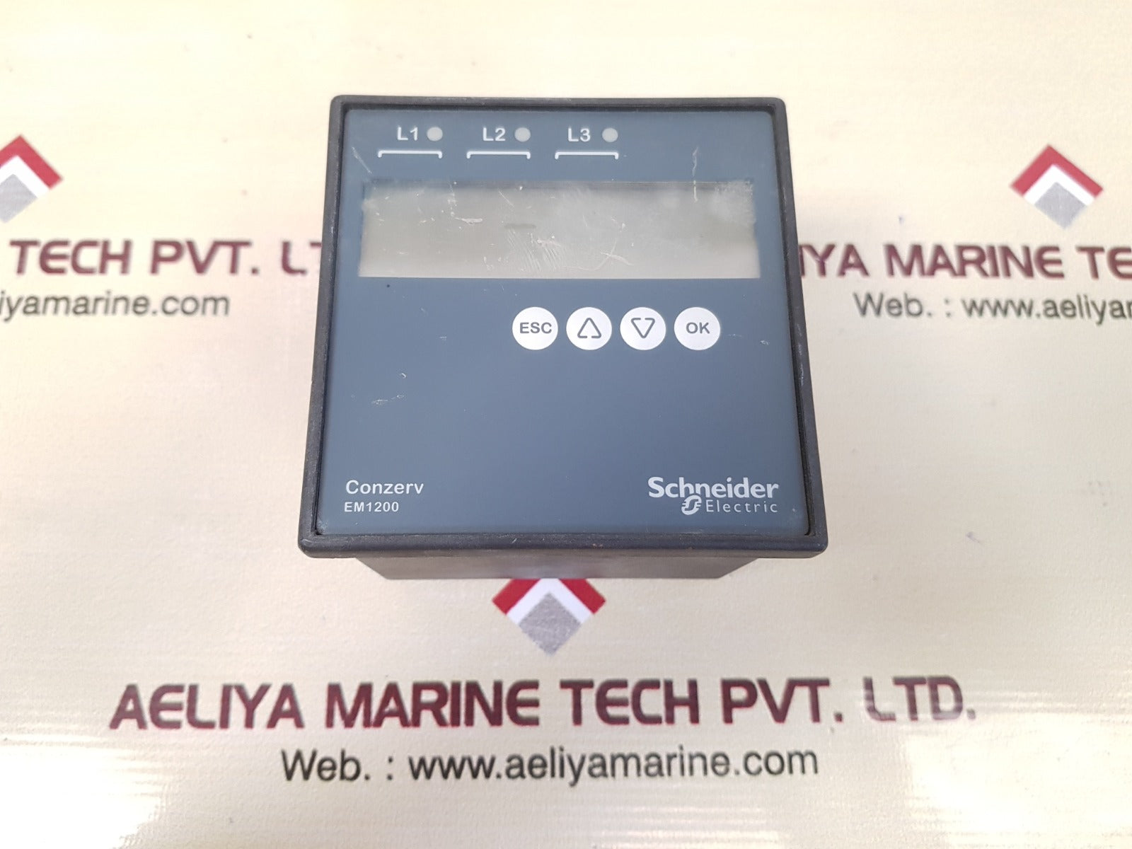 Schneider electric conzerv em1200 power and digital energy meter