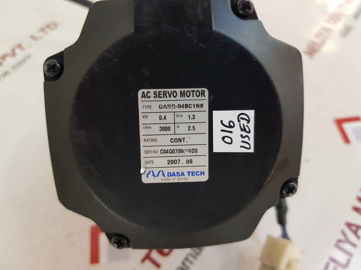 Dasa tech dano-04bc1n6 ac servo motor