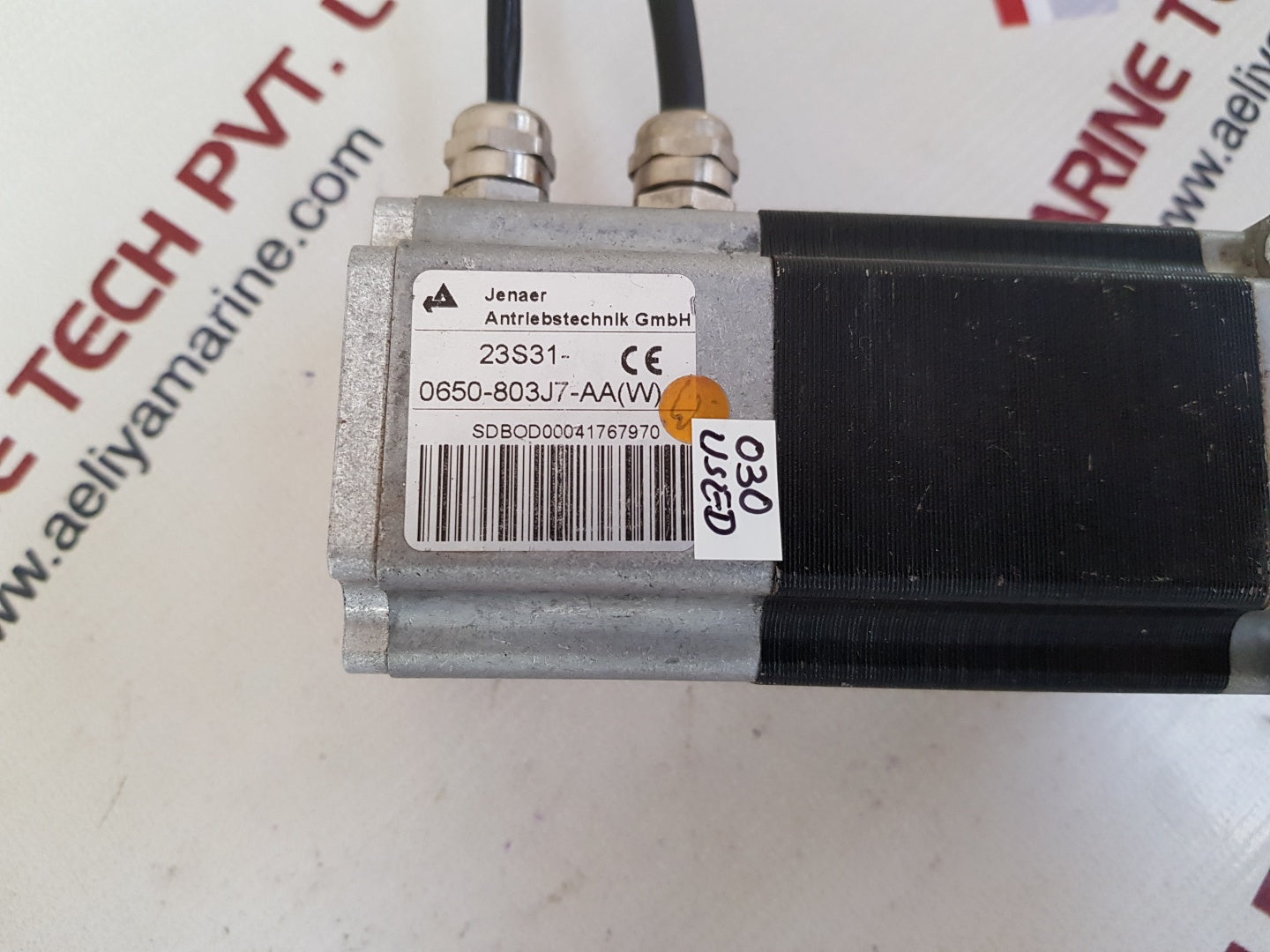 Jenaer antriebstechnik 23s31-0650-803j7-aa(w) servo motor