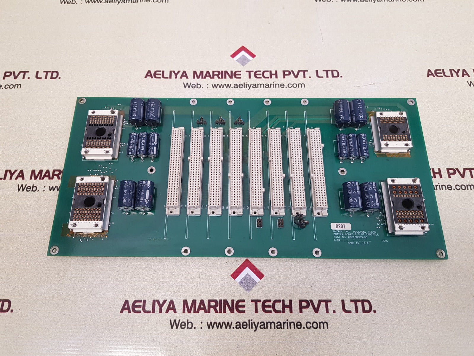 Hydril aa5160003100 mother board 8 slot cardfile