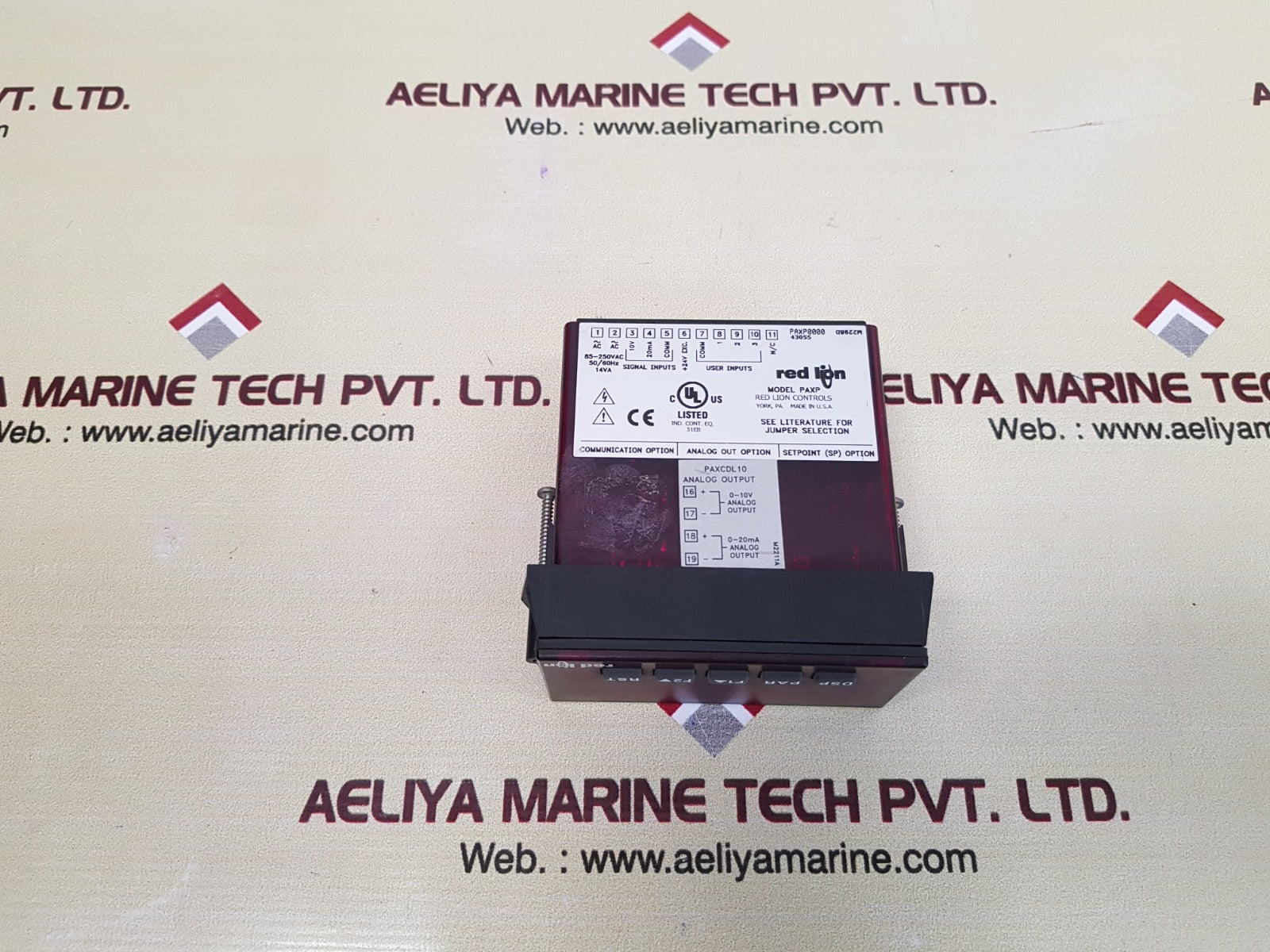 Red lion paxp0000 process input meter 14va