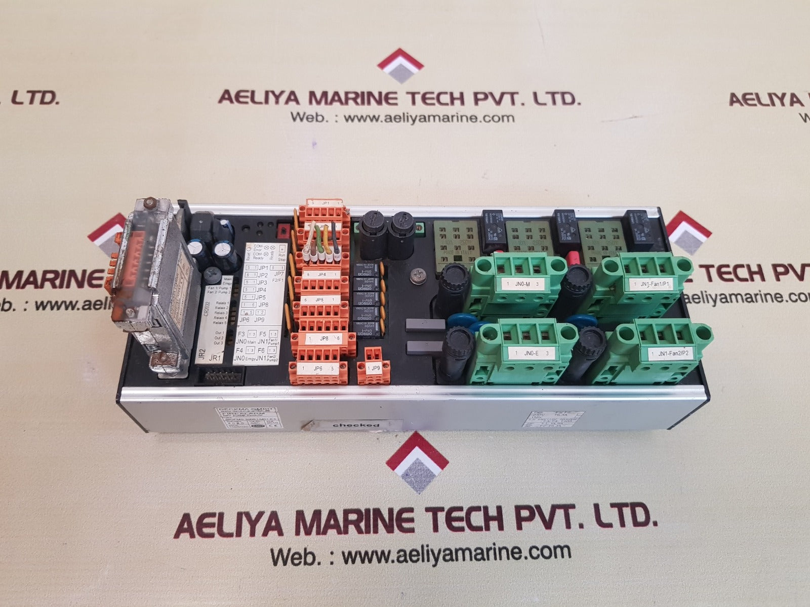 Deckma s/ofms 3000 lm01-e3 firealarm fan/pump module software. 4.0.5