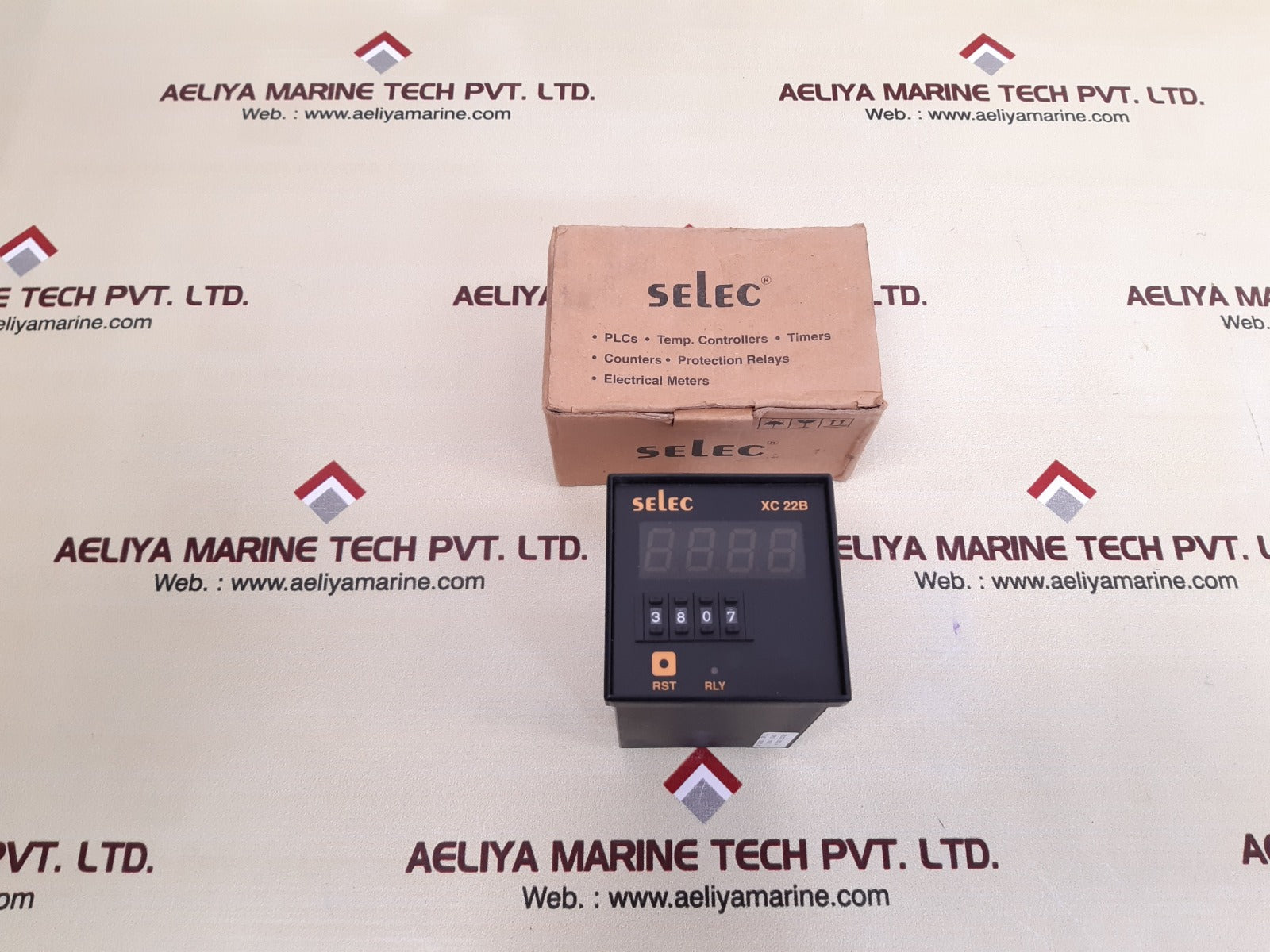 Selec xc22b-4 digit preset counter