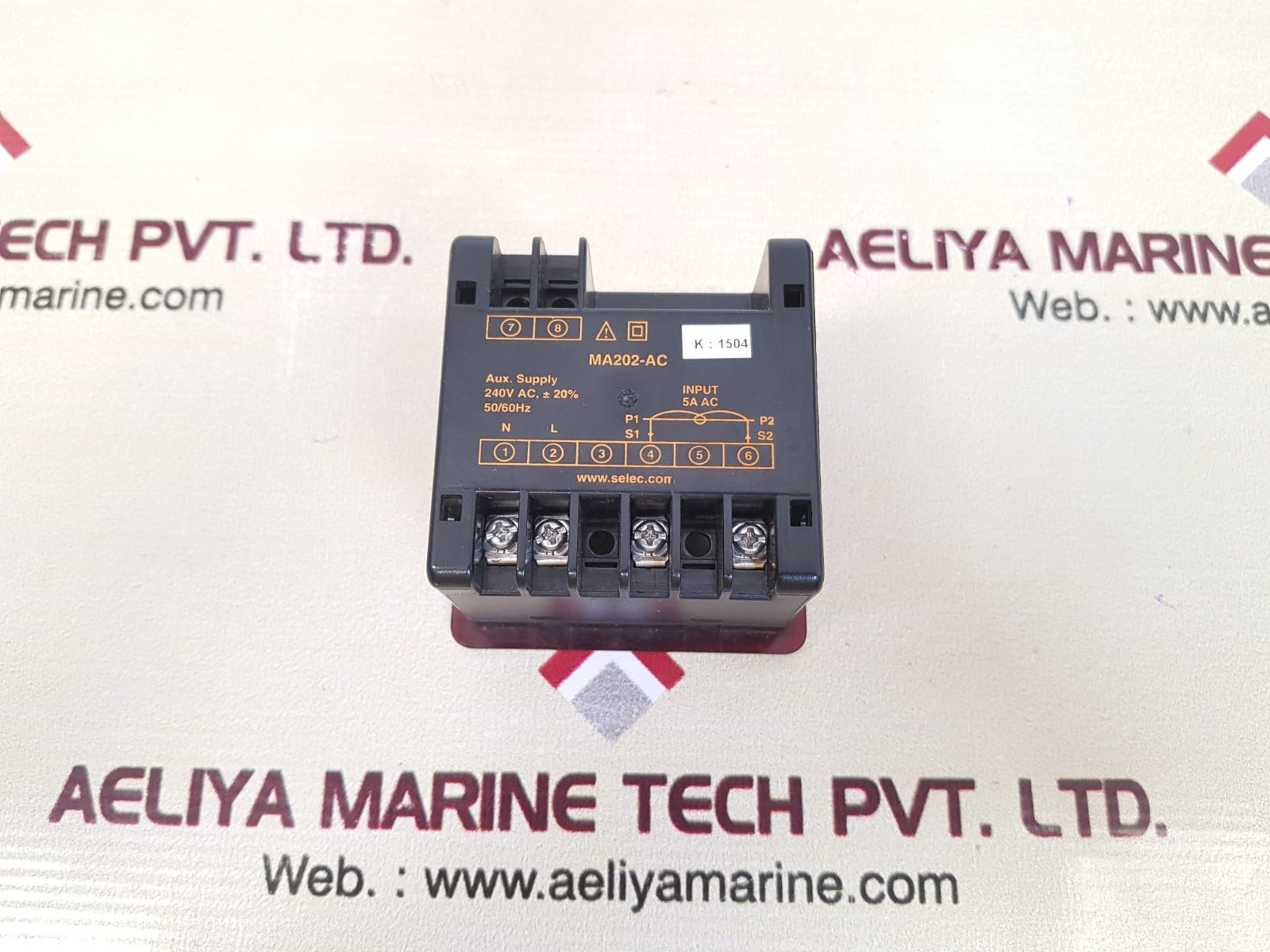 Selec ma202 digital panel ammeter