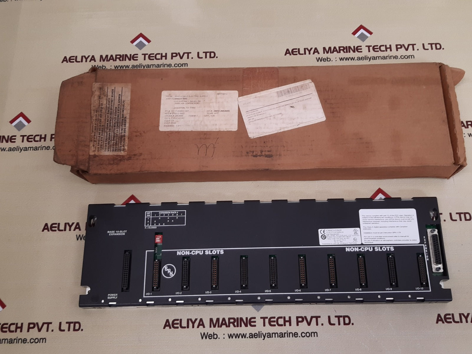 Ge fanuc ic693chs392k base 10 slot expansion module