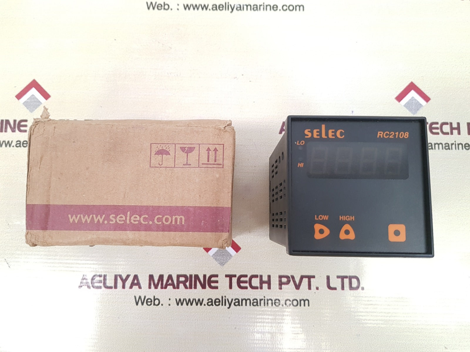 Selec rc2108 digital rpm meter 90 to 270v ac/dc