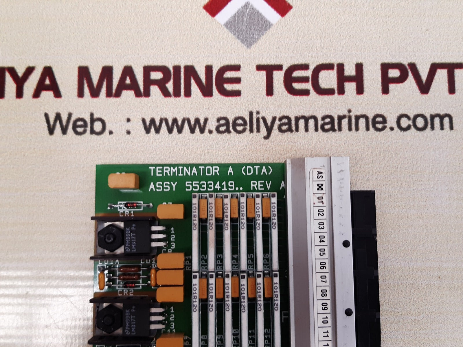 Terminator 5533419 rev a pcb board
